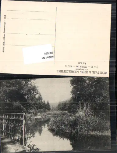 709536 Elsass Cure D Air Hotel Liebfrauenthal Woerth Lac