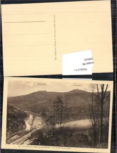 709541 Elsass Stambach pres Saverne La Vallee de la Zorn Haut-Barr Geroldseck