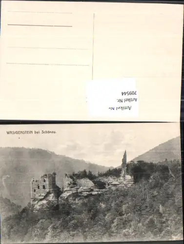 709544 Elsass Wasigenstein bei Schönau Niedersteinbach Vogesen Bas-Rhin