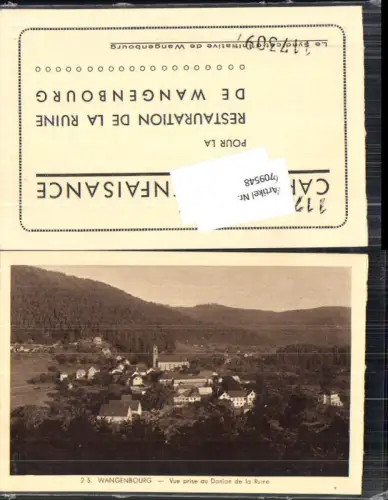 709548 Elsass Wangenbourg Ruine