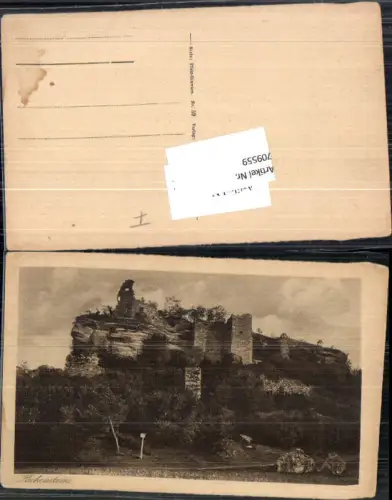 709559 Elsass Fleckenstein Lembach Vosges Vogesen