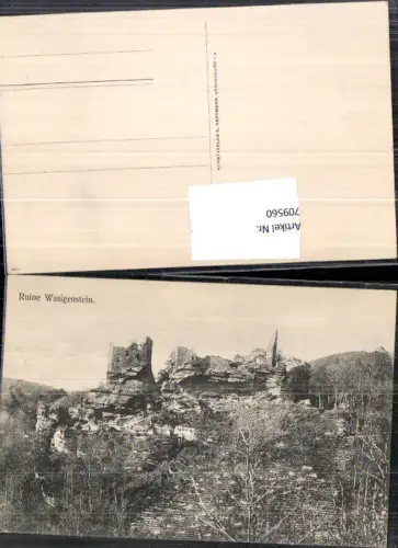 709560 Elsass Ruine Wasigenstein b. Schönau Niedersteinbach Vogesen