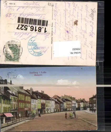 709692 Elsass Saarburg in Lothringen Marktplatz gel Neundorf Wiesenbad