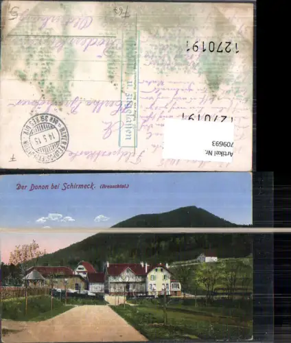 709693 Elsass Donon bei Schirmeck Breuschtal Feldpost Rodenkirchen Oldenburg