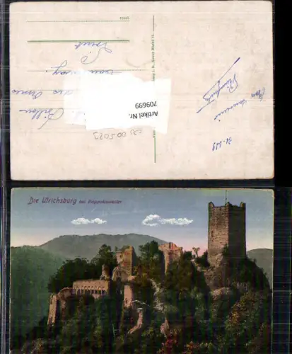 709699 Elsass Ulrichsburg b. Rappoltsweiler