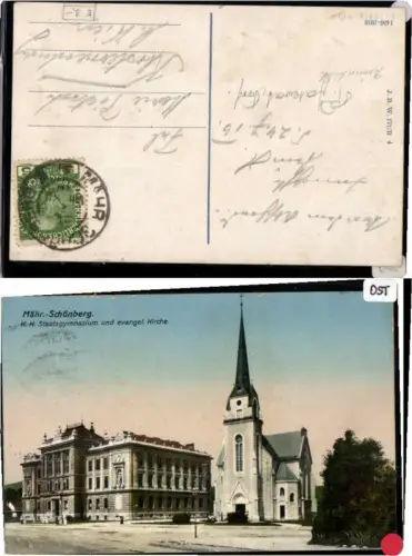 71055,Mährisch Schönberg K.K. Staatsgymnasium 1913