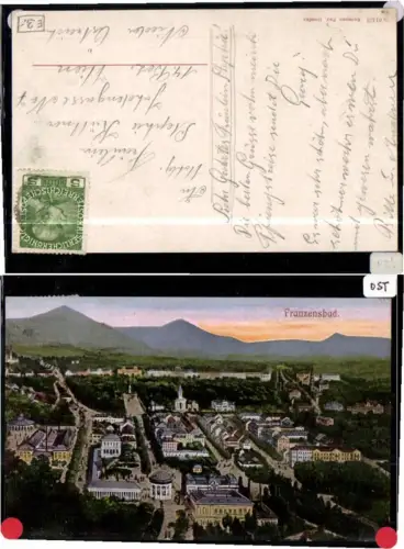 71134,Franzensbad Totale 1910 pub Poy 61401