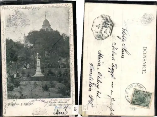 71146,Gruss aus Klecan Klecany Prag n. Öhling Mauer