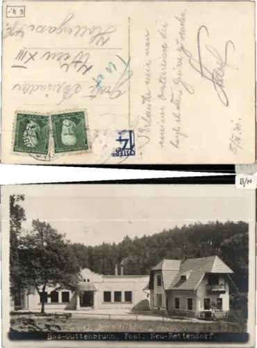 71197,Guttenbrunn b. Neu Rettendorf Kocbere Königinhof