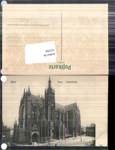 715766 Metz Elsass Alsace Dom Cathedrale