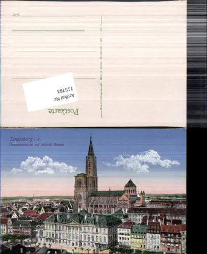715783 Straßburg Strasbourg Elsass Schloss Rohan