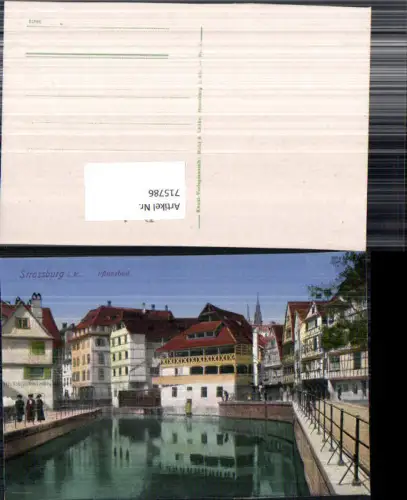715786 Straßburg Strasbourg Elsass Pflanzbad
