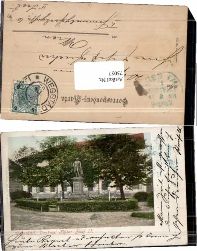75057,Wegstädtl Steti Roudnice Denkmal Böhmen 1902