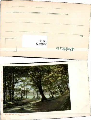 75073,Herthasee b. Stubbenkammer 1900