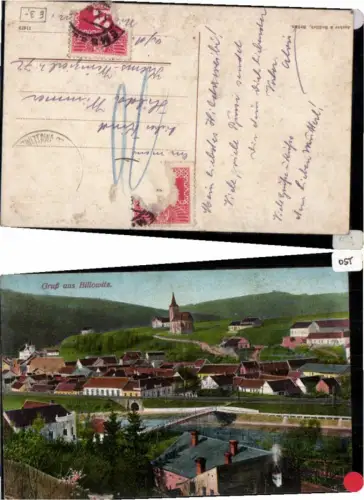 Gruss aus Billowitz Velke Bilovice b. Breclav Lundenburg 71003