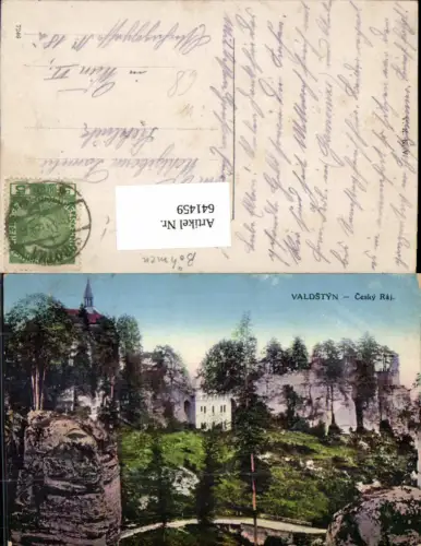 Waldstein Valdstyn Cesky Raj Burg Turnau Turnov Semily Liberec Reichenberg