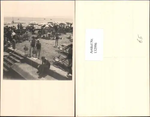 132996,FotoAK Bademode Badende Leute Strand