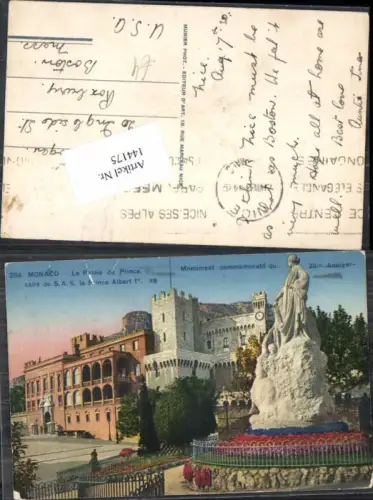 144175,Monaco le Palais Monument