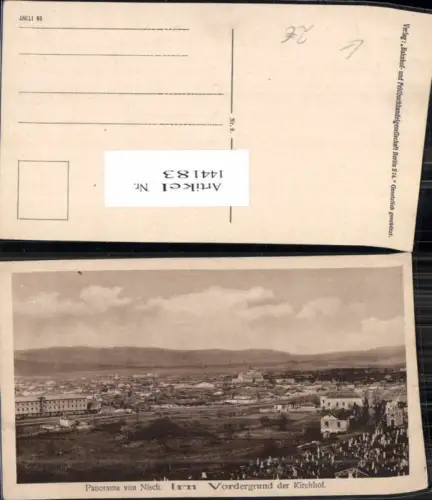 144183,Panorama Nisch Vordergrund der Kirchhof