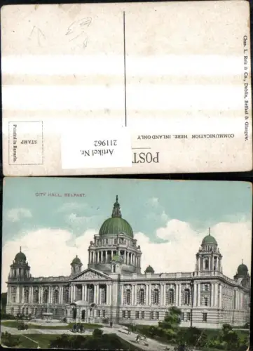 211962,Belfast City Hall Gebäude