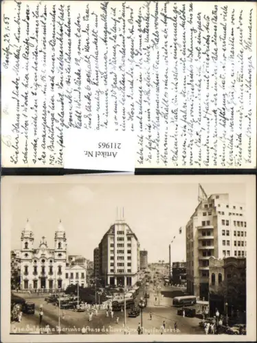 211965,Recife Perbco Ortsansicht Straßenansicht Kirche