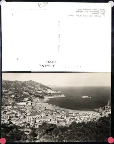 211993,Tossa de Mar Costa Brava Totale
