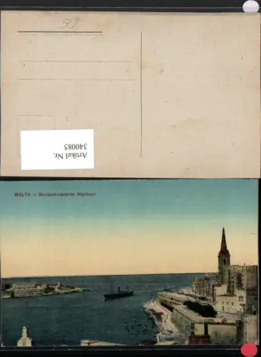 340085,Malta Marsamuscetto Harbour Hafen
