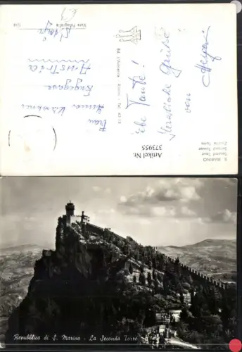 373955,San Marino La Seconda Torre Zweiter Turm Festung