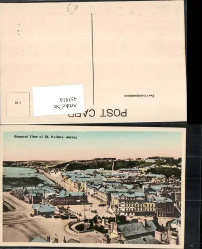 433916,Kanalinsel Jersey General view of St. Heliers Totale