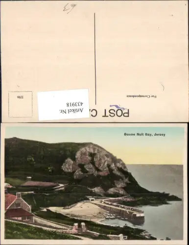 433918,Kanalinsel Jersey Bonne Nult Bay Bucht Küste