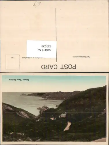 433920,Kanalinsel Jersey Bouley Bay Bucht Küste