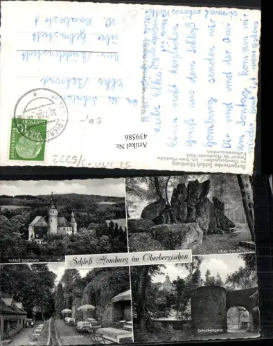 439586,Schloss Homburg im Oberbergischen b. Nümbrecht Mehrbildkarte