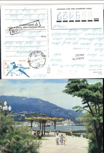 496262,Krim Jalta Promenade Hafen Schiffe