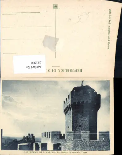 621991,Republik San Marino La Rocca e la seconda Torre