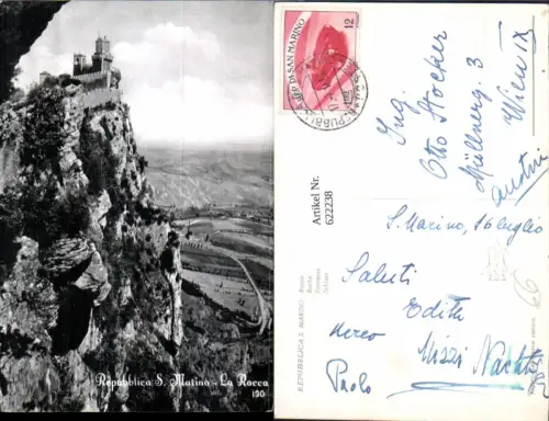 622238,Repubblica San Marino Rocca Schloss