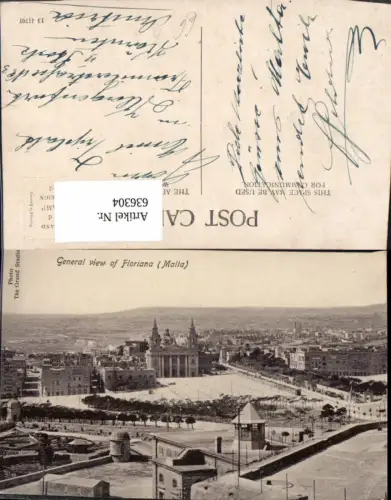 636304,Malta General view of Floriana