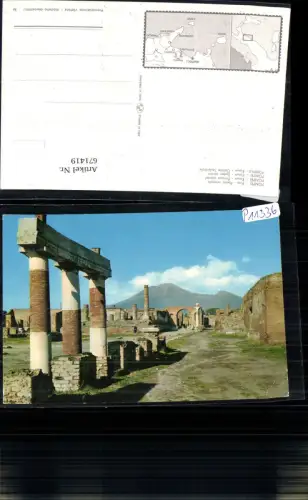 671419,Pompei Foro Portico orientale Forum Östliche Säulenhalle Italy