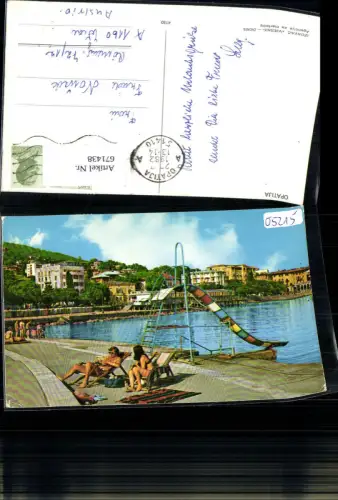 671438,Opatija Rutsche Küste Strandleben Croatia