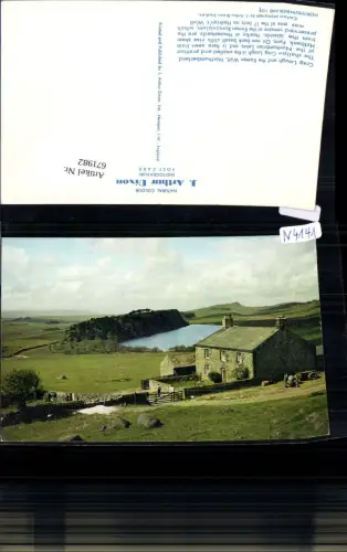 671982,Crag Lough and the Roman Wall Northumberland United Kingdom