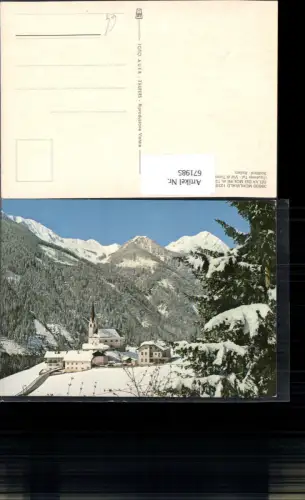 671985,Mühlwald i. Mühlwalder Tal Selva dei Molini Val di Tures Südtirol Italy