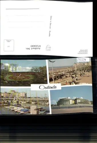 672000,Mehrbild Ak Oostende Ostende Ostend Belgium