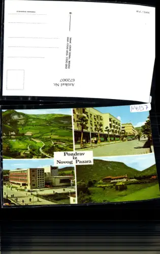 672007,Mehrbild Ak Novog Pazara