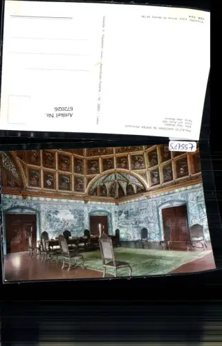 672026,Palacio Nacional de Sintra Portugal Sala dos Brazöes Salle des Blasons
