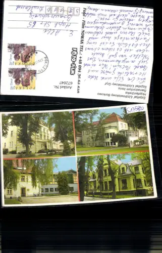 672047,Mehrbild Ak Szpital Uzdrowiskowy Borkowo Hopferowka Sanatorium Irena