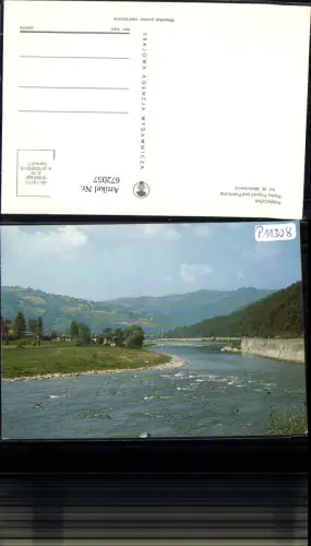 672057,Piwniczna Rzeka Poprad pod Piwniczna Landschaft Fluss