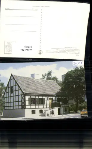 672065,Pila Miastro rodzinne Stanislawa Staszica Fachwerkhaus