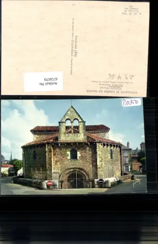 672070,Poitiers Vienne Baptistere Saint-Jean Kirche France