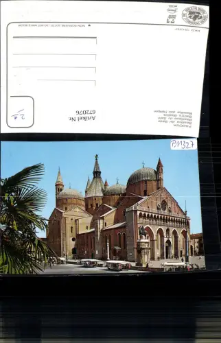 672076,Padova Padua Basilica del Santo Basilika des Heiligen Italy