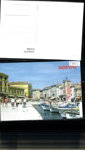 672098,Rovinj Hafen Boote Promenade Croatia