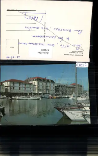672101,Rochefort Charente Bassin de Plaisance et Caserne Charente Hafen Segelboote France